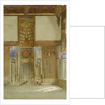 Interior of the House of the Mufti Sheikh El Mahadi, Cairo by Frank Dillon