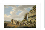 Exterior of the ruined Roman theatre at Ephesus, 1790s by Gaetano Mercati