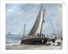 Brighton Beach with Fishing Boats and Crew by John Constable