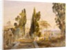 The Villa d'Este, Tivoli, 1837 by Samuel Palmer