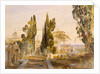 The Villa d'Este, Tivoli, 1837 by Samuel Palmer
