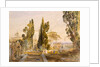 The Villa d'Este, Tivoli, 1837 by Samuel Palmer