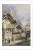 An Alpine Village by Samuel Prout