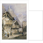 An Alpine Village by Samuel Prout
