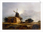 St Benet's Abbey and Mill, Norfolk, 1833 by William James Muller