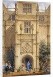 Porch at Montacute, 1842 by John Nash