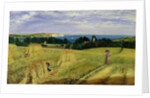 Corn Field in the Isle of Wight by Richard Burchett