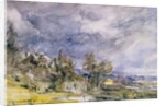 Hampstead Heath from near Well Walk, 1834 by John Constable