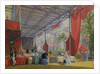 A Portion of the Transept of the Great Exhibition of 1851, showing Stalls with the Wares of Turkey, 1851 by Joseph Nash