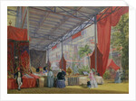 A Portion of the Transept of the Great Exhibition of 1851, showing Stalls with the Wares of Turkey, 1851 by Joseph Nash