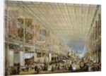Interior of the Great Exhibition of All Nations, 1851 by Edmund Walker