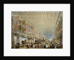 Interior of the Great Exhibition of All Nations, 1851 by Edmund Walker