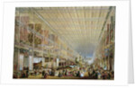 Interior of the Great Exhibition of All Nations, 1851 by Edmund Walker