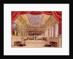 Set Design for 'The Merchant of Venice' by William Shakespeare, 1858 by English School
