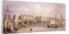 London Bridge, 1835 by George Pyne