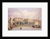 London Bridge, 1835 by George Pyne