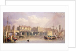 London Bridge, 1835 by George Pyne