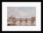 Proposed Design for a Bridge over the River Thames at Somerset House by Thomas Sandby