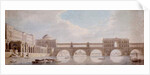 Proposed Design for a Bridge over the River Thames at Somerset House by Thomas Sandby