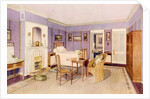 Design for the Interior of a Bedroom, early 20th century by Richard Goulburn Lovell