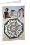 Design for an octagonal mosaic floor, 1779 by Italian School