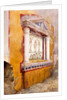 Lararium of family altar, seen in situ after excavation, House of Aulus Vettius, Pompeii, c.36-39 AD, 1895 by Luigi Bazzani