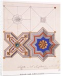 Ceiling decorations from San Simpliciano, Milan by Ludwig Gruner