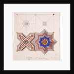 Ceiling decorations from San Simpliciano, Milan by Ludwig Gruner