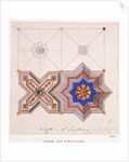 Ceiling decorations from San Simpliciano, Milan by Ludwig Gruner