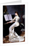 Song without Words, Piano Player, 1880 by George Hamilton Barrable