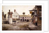 The Market Place, Ross, Hertfordshire, 1803 by Cornelius Varley