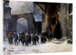 Children Leaving School by Marc Louis Benjamin Vautier