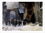 Children Leaving School by Marc Louis Benjamin Vautier