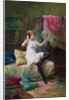 Mistress in her Boudoir by Hans Zatzka