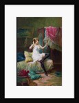 Mistress in her Boudoir by Hans Zatzka