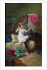 Mistress in her Boudoir by Hans Zatzka