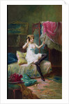 Mistress in her Boudoir by Hans Zatzka