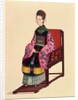 Portrait of a Tartar Woman by School Chinese