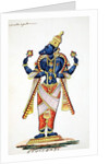 Varaha, boar avatar of Vishnu by Indian School