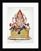 Narasimha, 4th avatar of Vishnu by Indian School
