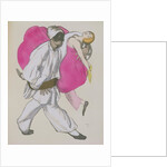 Costume Designs for Pamina and Monostatos in 'The Magic Flute' by Wolfgang Amadeus Mozart 1922 by Leon Bakst