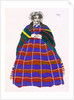 Costume Design for Madame Loenfowitch in Moscow in Olden Times, for the Spectacle of Russian Art, 1922 by Leon Bakst