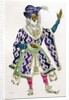 Costume Design for a Sultan by Leon Bakst