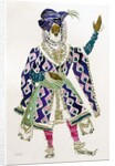 Costume Design for a Sultan by Leon Bakst