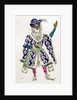 Costume Design for a Sultan by Leon Bakst