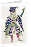 Costume Design for a Sultan by Leon Bakst