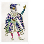Costume Design for a Sultan by Leon Bakst
