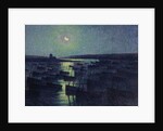 Camaret, Moonlight and Fishing Boats, 1894 by Maximilien Luce