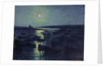 Camaret, Moonlight and Fishing Boats, 1894 by Maximilien Luce