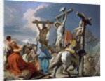 The Crucifixion, 1745-50 by Giambattista & Tiepolo Giandomenico Tiepolo